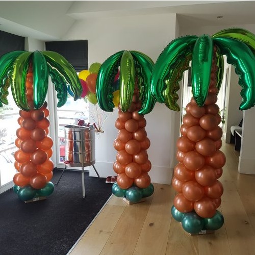 Ballonnenpilaar 2,5 meter Palmboom 